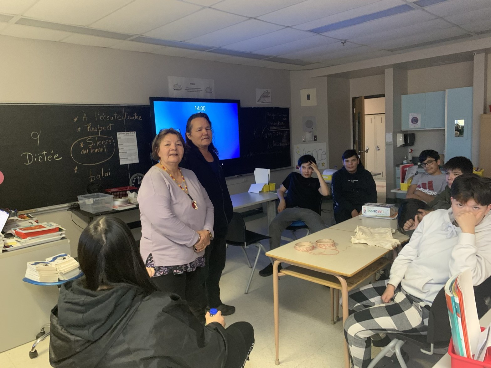 Rencontre avec les&nbsp;étudiants